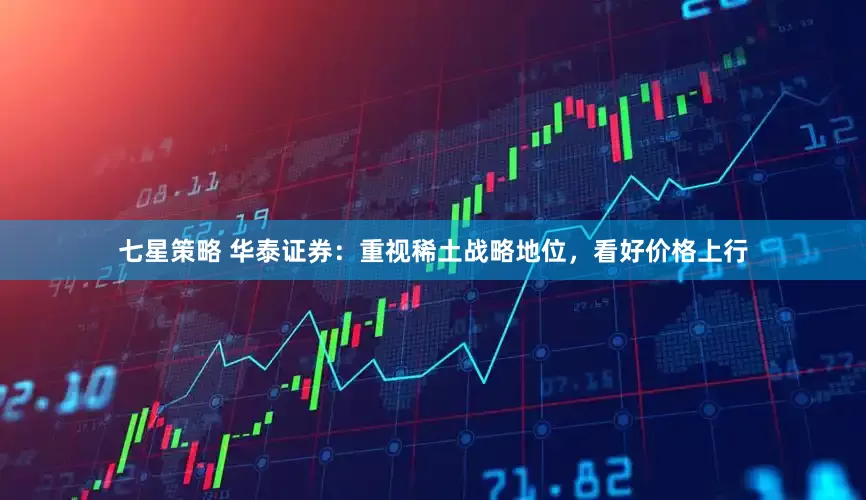 七星策略 华泰证券：重视稀土战略地位，看好价格上行
